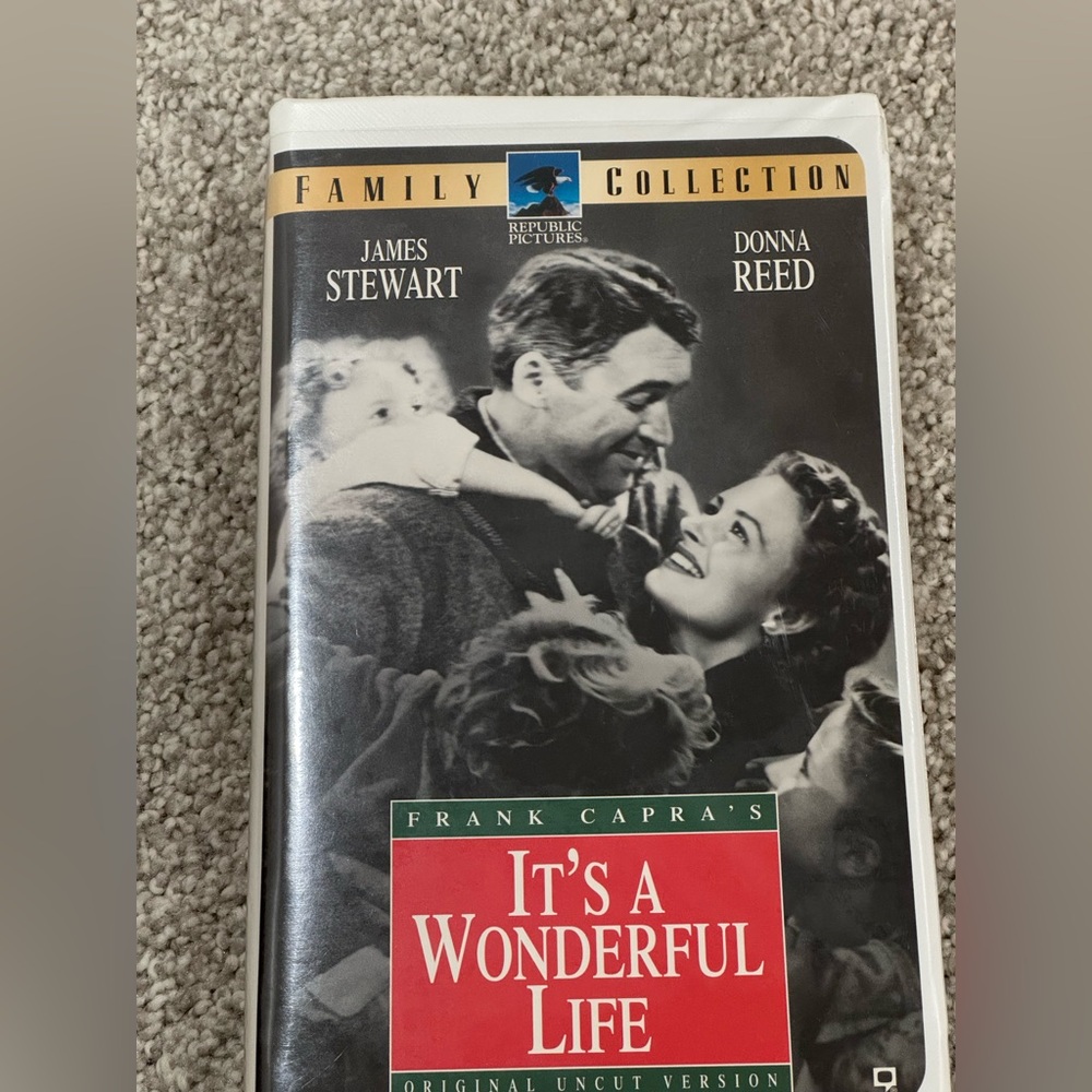 It's a Wonderful Life Family Collection VHS